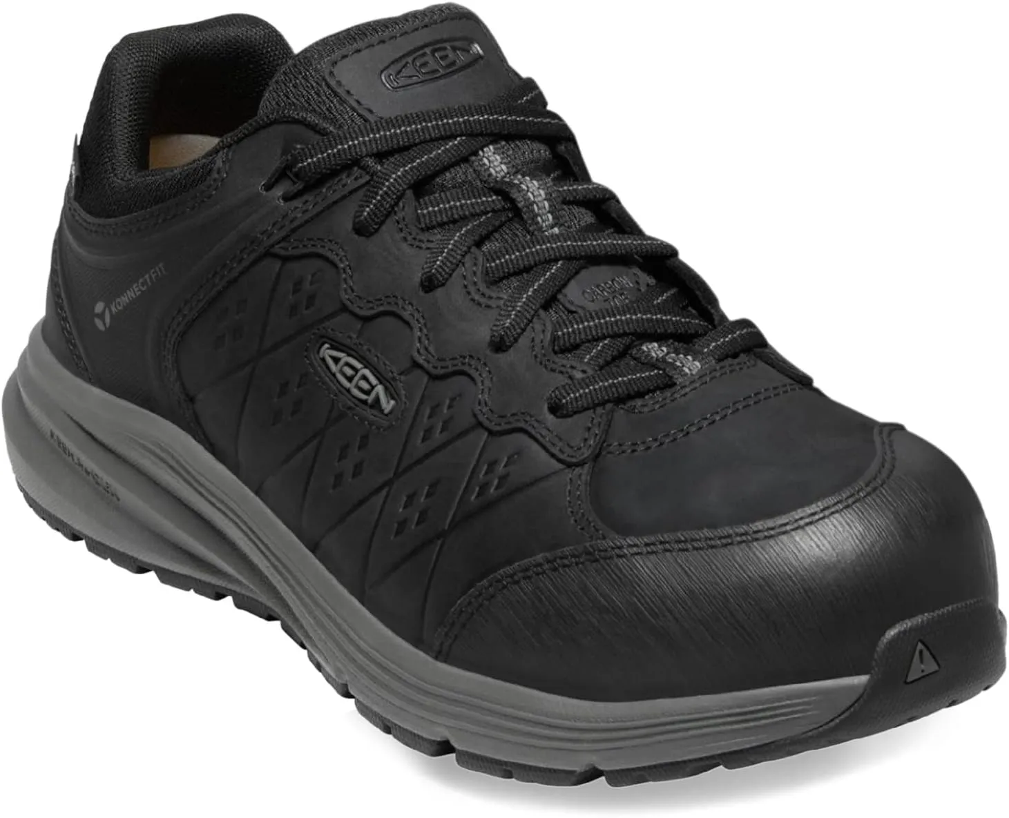 KEEN Utility Men's Vista Energy  Low Composite Toe Waterproof Leather Industrial Work Shoes
