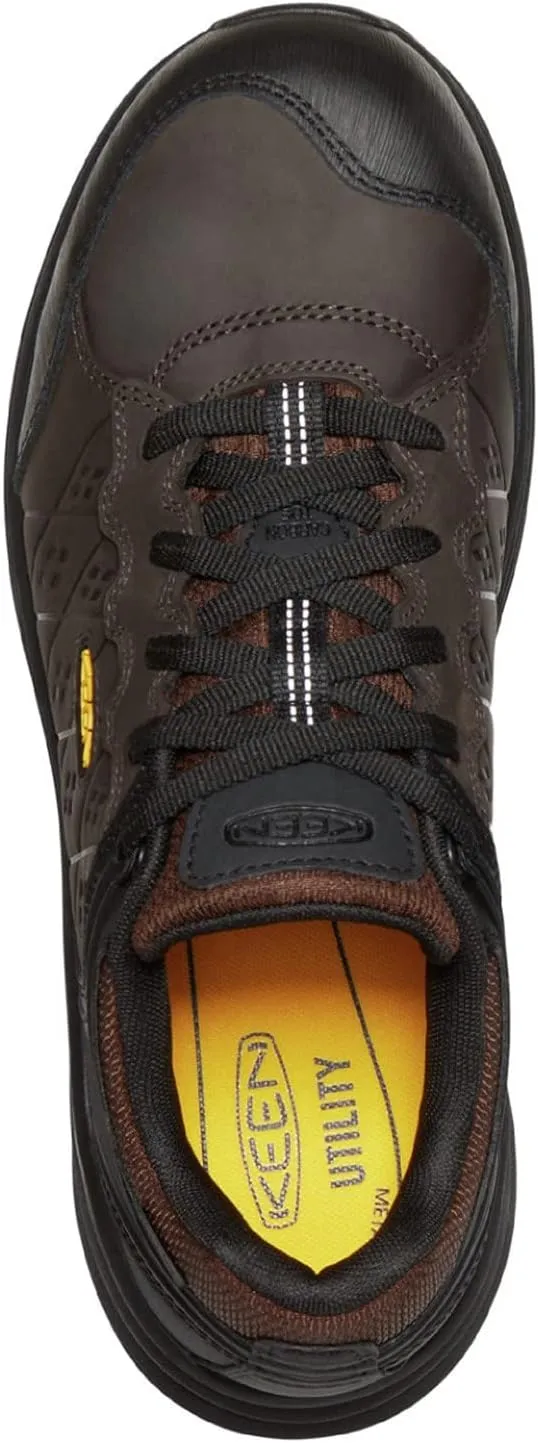KEEN Utility Men's Vista Energy  Low Composite Toe Waterproof Leather Industrial Work Shoes