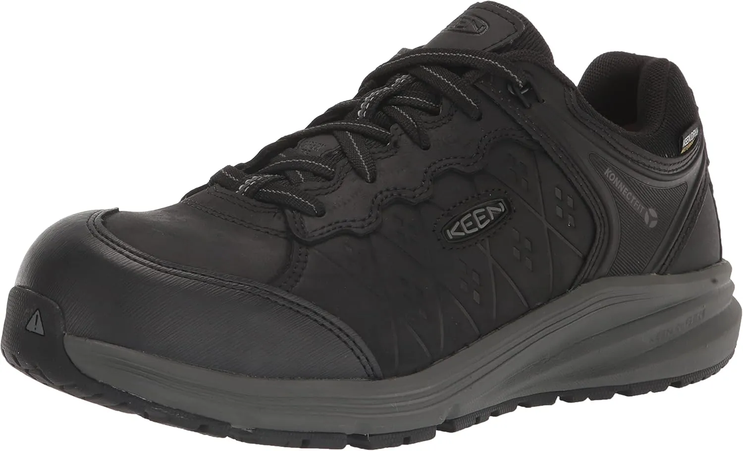 KEEN Utility Men's Vista Energy  Low Composite Toe Waterproof Leather Industrial Work Shoes