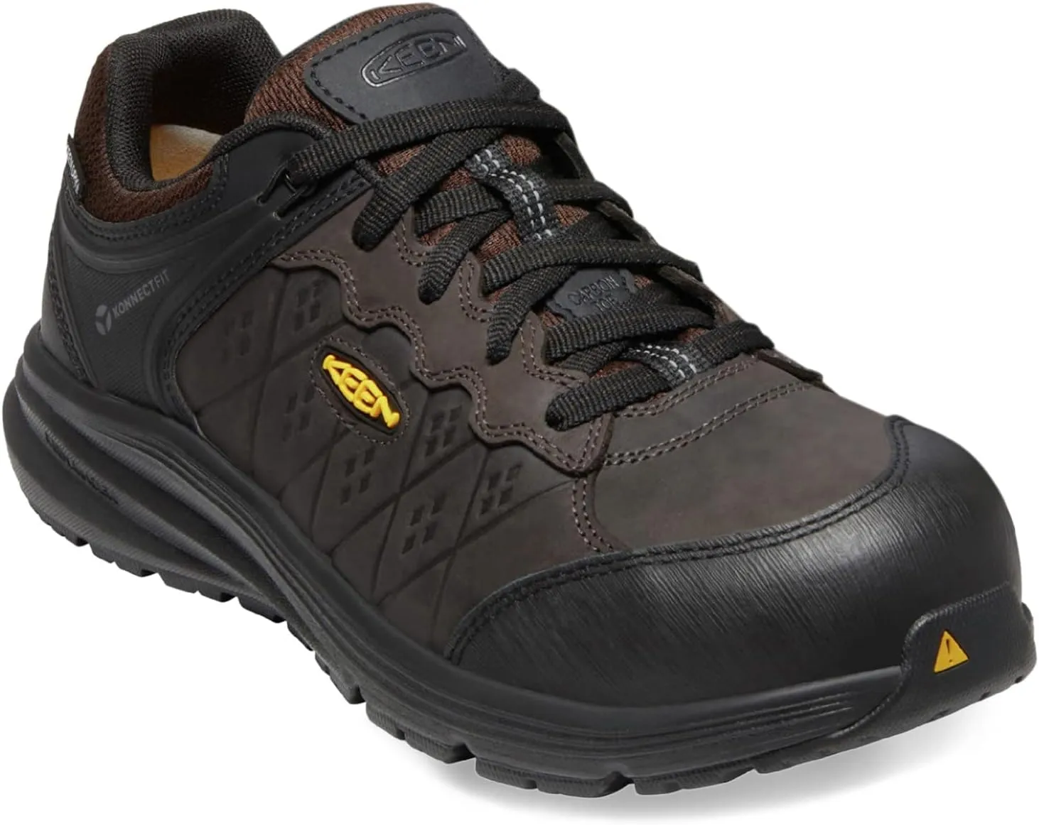 KEEN Utility Men's Vista Energy  Low Composite Toe Waterproof Leather Industrial Work Shoes