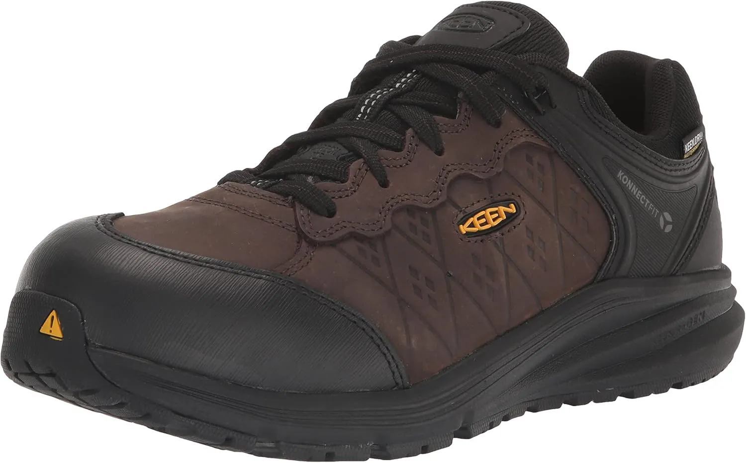 KEEN Utility Men's Vista Energy  Low Composite Toe Waterproof Leather Industrial Work Shoes