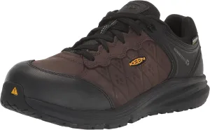 KEEN Utility Men's Vista Energy  Low Composite Toe Waterproof Leather Industrial Work Shoes