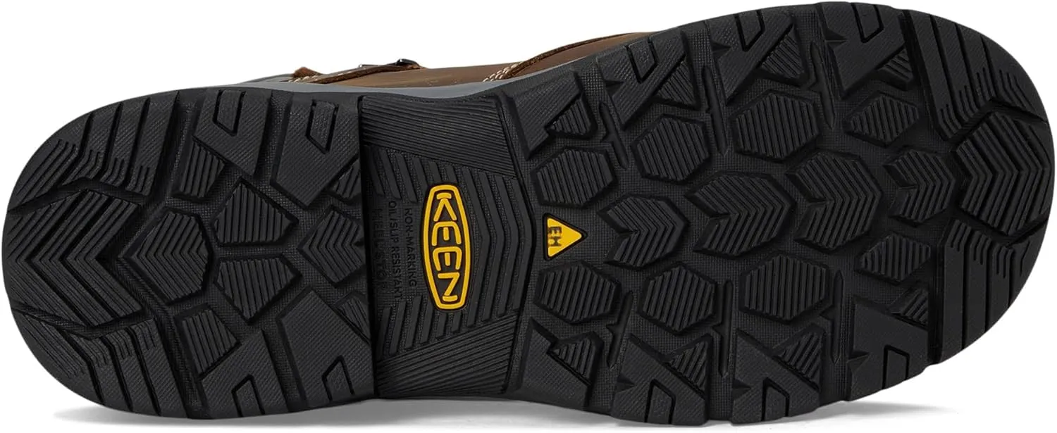 KEEN Utility Women's Evanston 6 Composite Toe Waterproof Internal Met Guard Work Boots