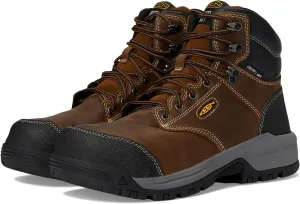 KEEN Utility Women's Evanston 6 Composite Toe Waterproof Internal Met Guard Work Boots