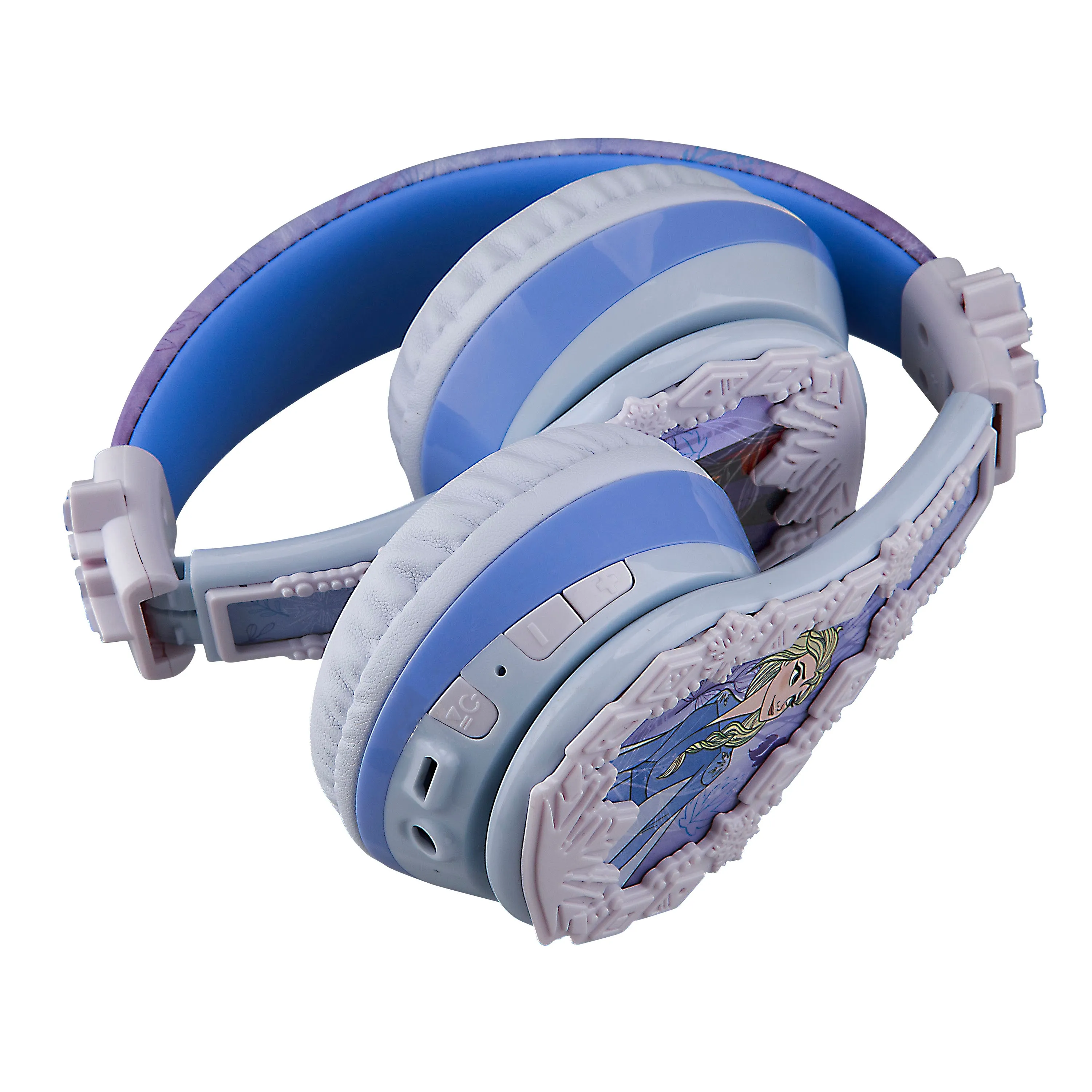 KIDdesigns Frozen II Kid Safe Wireless Bluetooth Kids Headphones - Multi-color