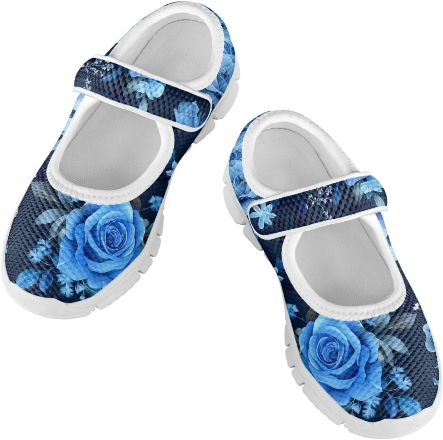 Kids Flower Mary Jane Dress Shoes for Girls Ballerina Ballet Princess Flats Shoe with Strap