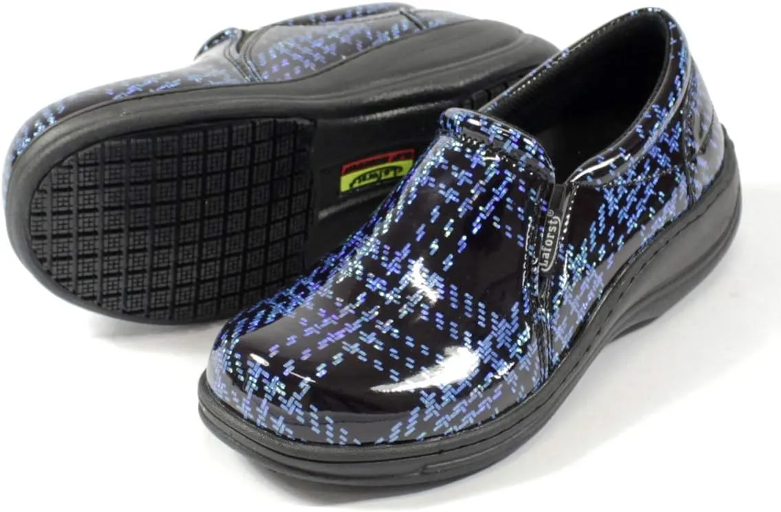 Laforst Rachel 7003 Womens Leather Nonslip Server Slip On Clog