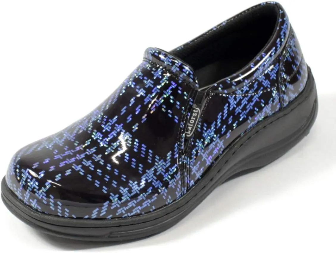 Laforst Rachel 7003 Womens Leather Nonslip Server Slip On Clog