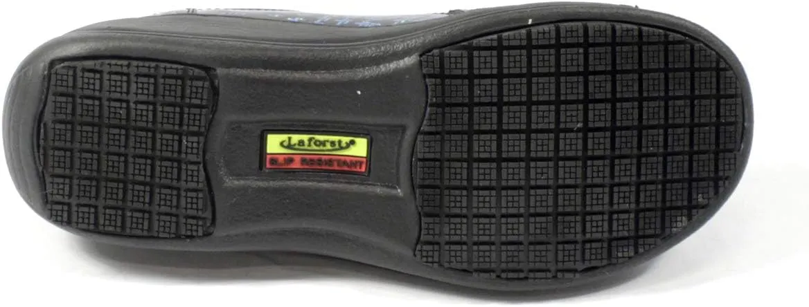 Laforst Rachel 7003 Womens Leather Nonslip Server Slip On Clog
