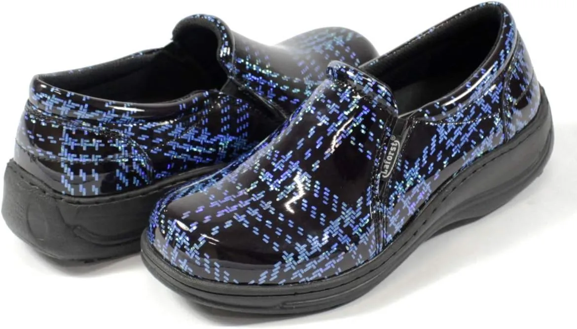 Laforst Rachel 7003 Womens Leather Nonslip Server Slip On Clog