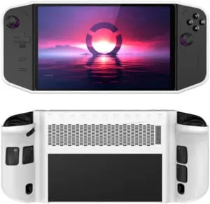 Legion GO Case, TPU Protective Cover for Lenovo Legion GO Game Console Case Handheld Protector Cover Accessories (White)
