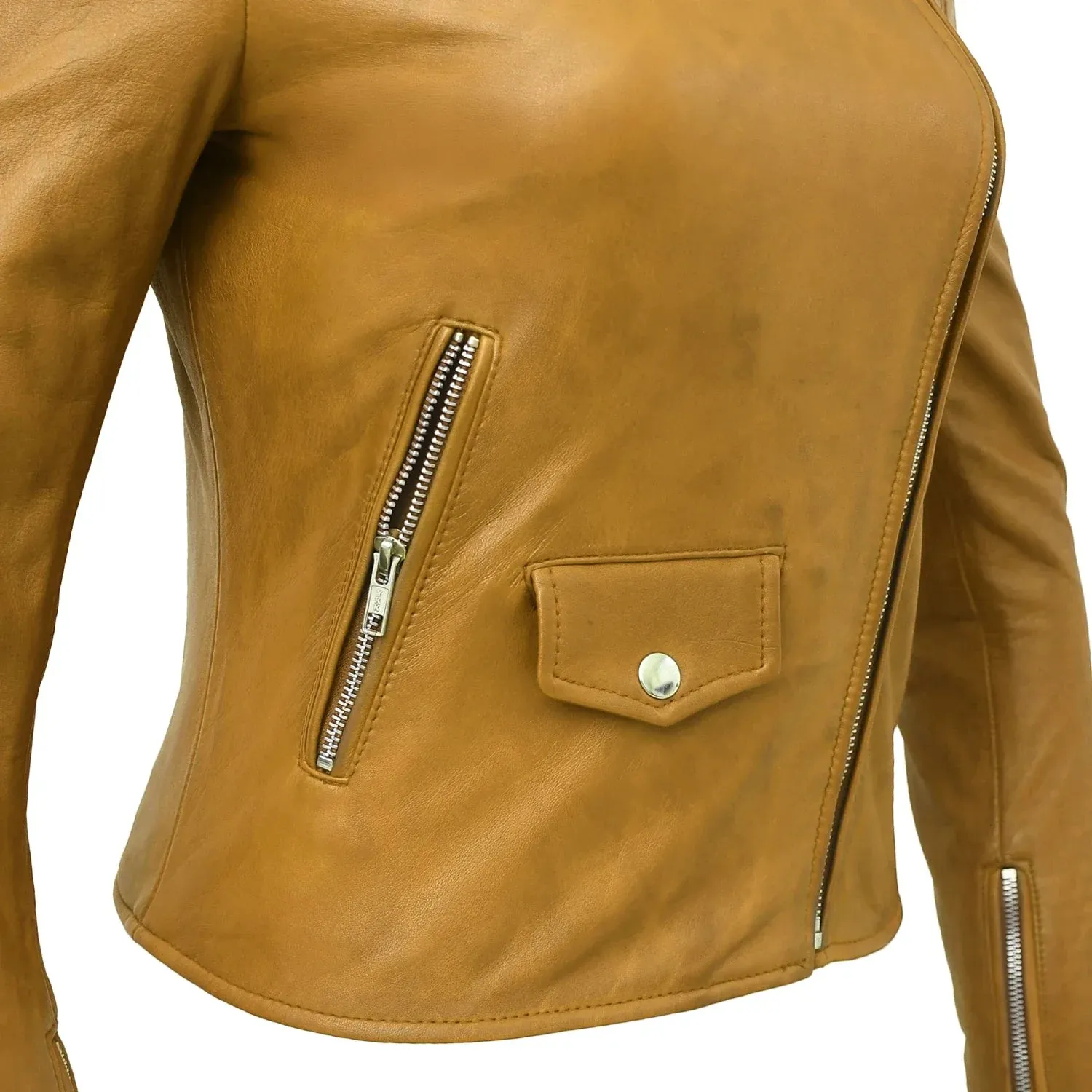 Lennox  Moto Style Leather Jacket