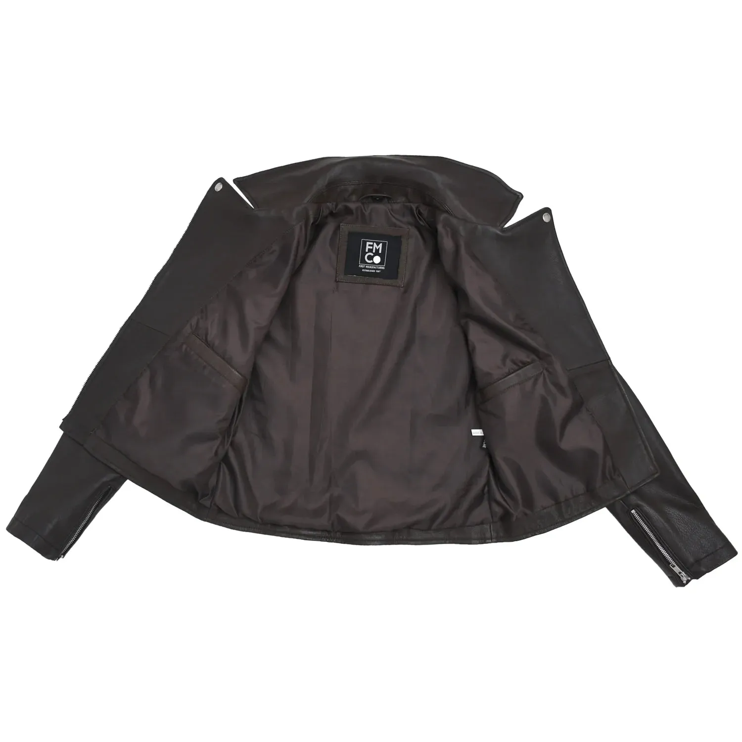 Lennox  Moto Style Leather Jacket