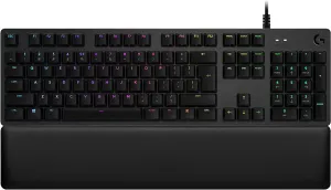 Logitech G513 Carbon LIGHTSYNC RGB Mechanical Gaming Keyboard with GX Brown switches (Tactile)
