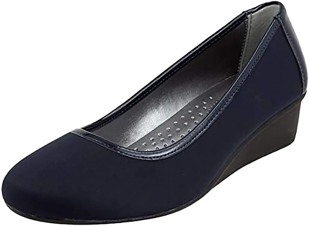 LONDON FOG Chester Neoprene Dress Wedge