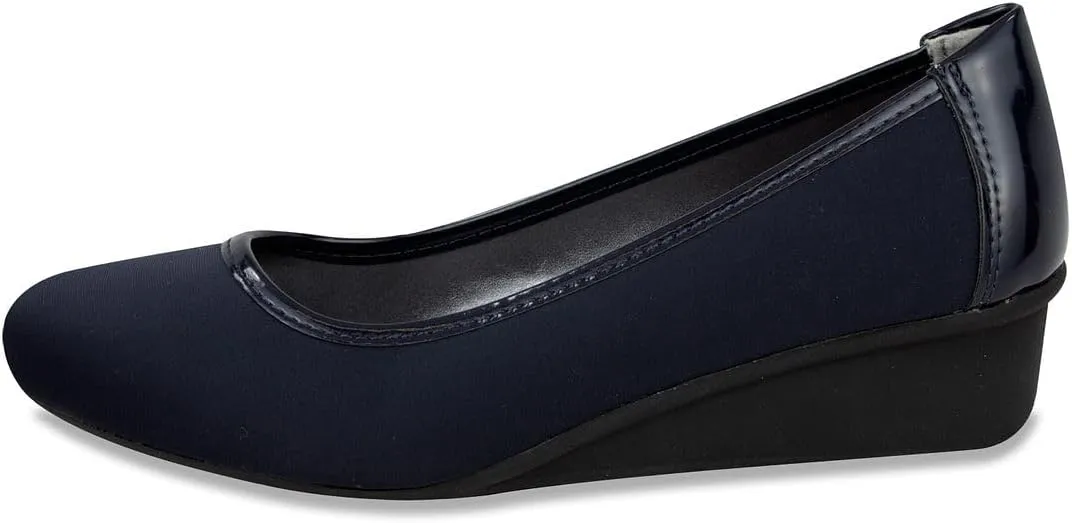 LONDON FOG Chester Neoprene Dress Wedge
