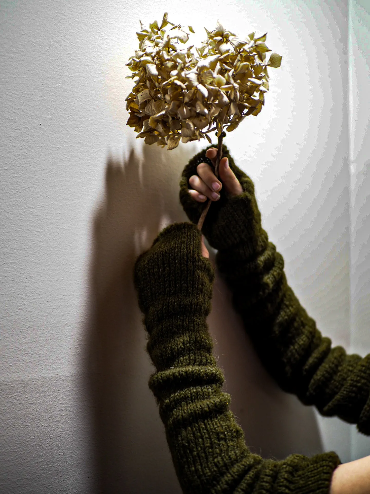Long line mittens / sleeves (Alpaca)