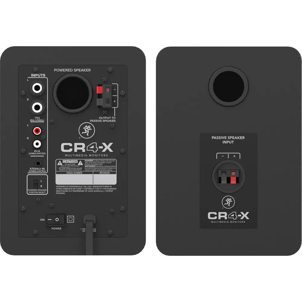 Mackie CR4-X Creative Reference Series 4" Multimedia Monitors (Pair)