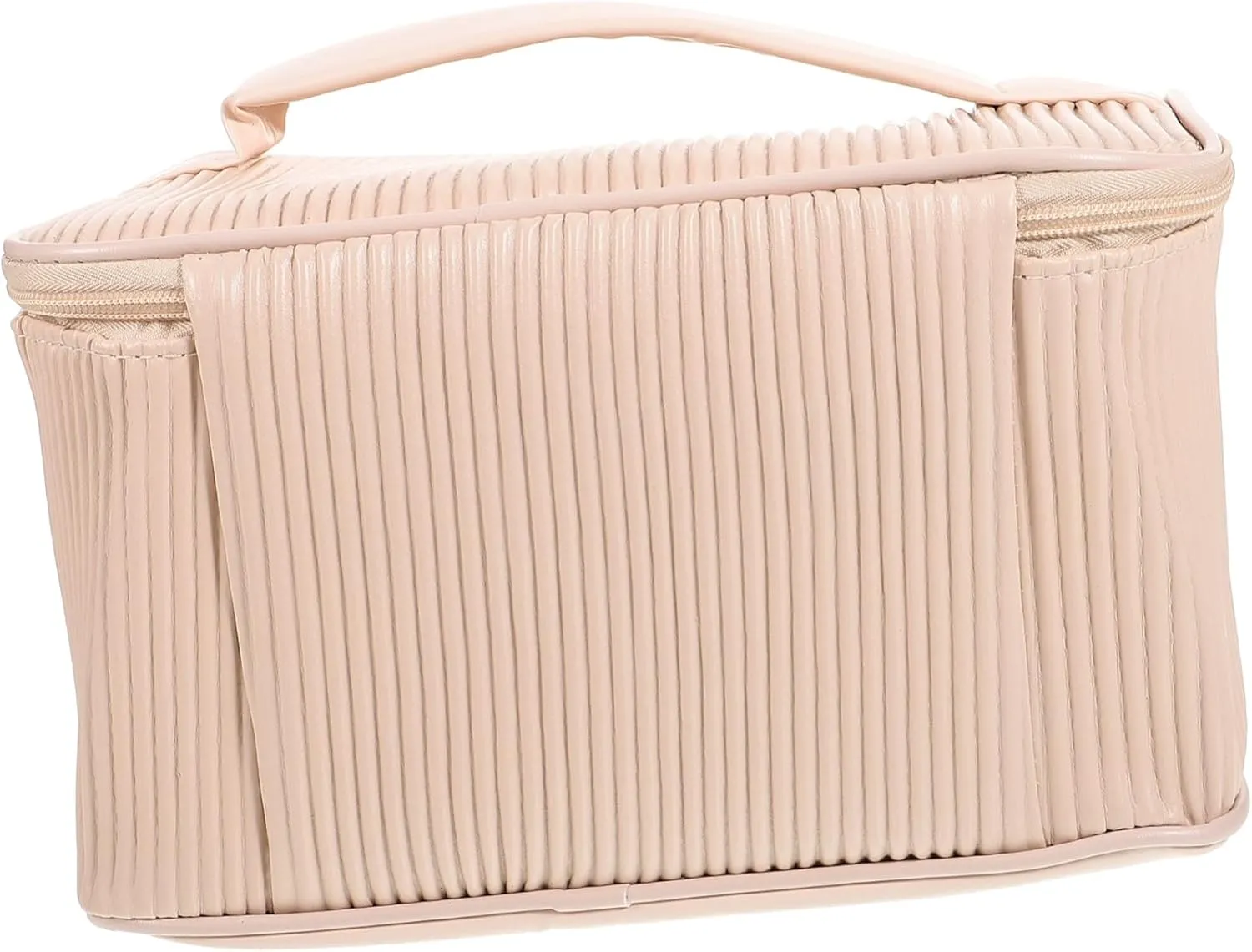 Makeup Pouches for Women Travel Makeup Bag Pu Leather Large Capacity Toiletry Bag Ideal for Cosmetics Electronics More