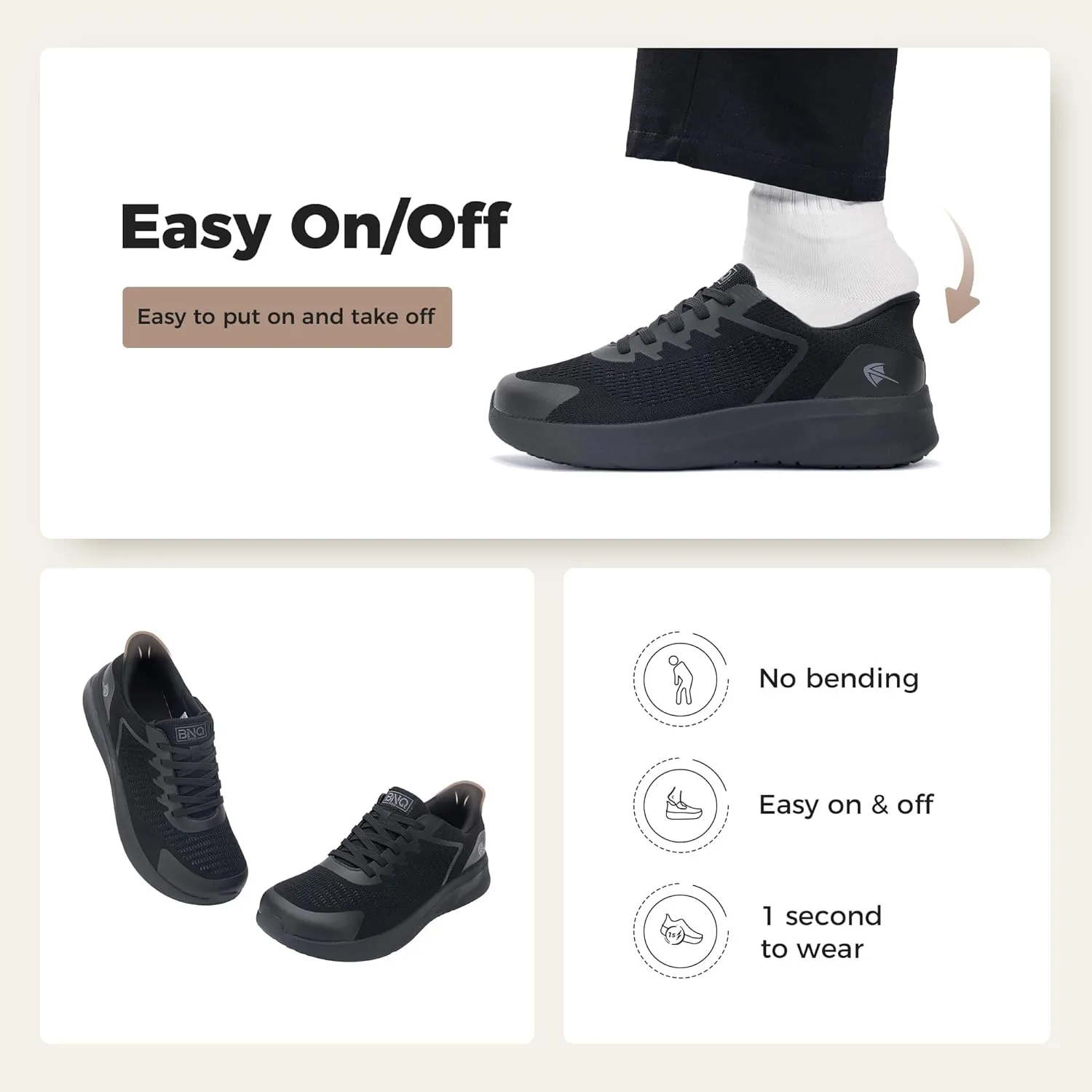 MEHOTO Men's Wide Walking Shoes | Tennis Minimalist Sneakers | Zero Drop Sole US 7-12