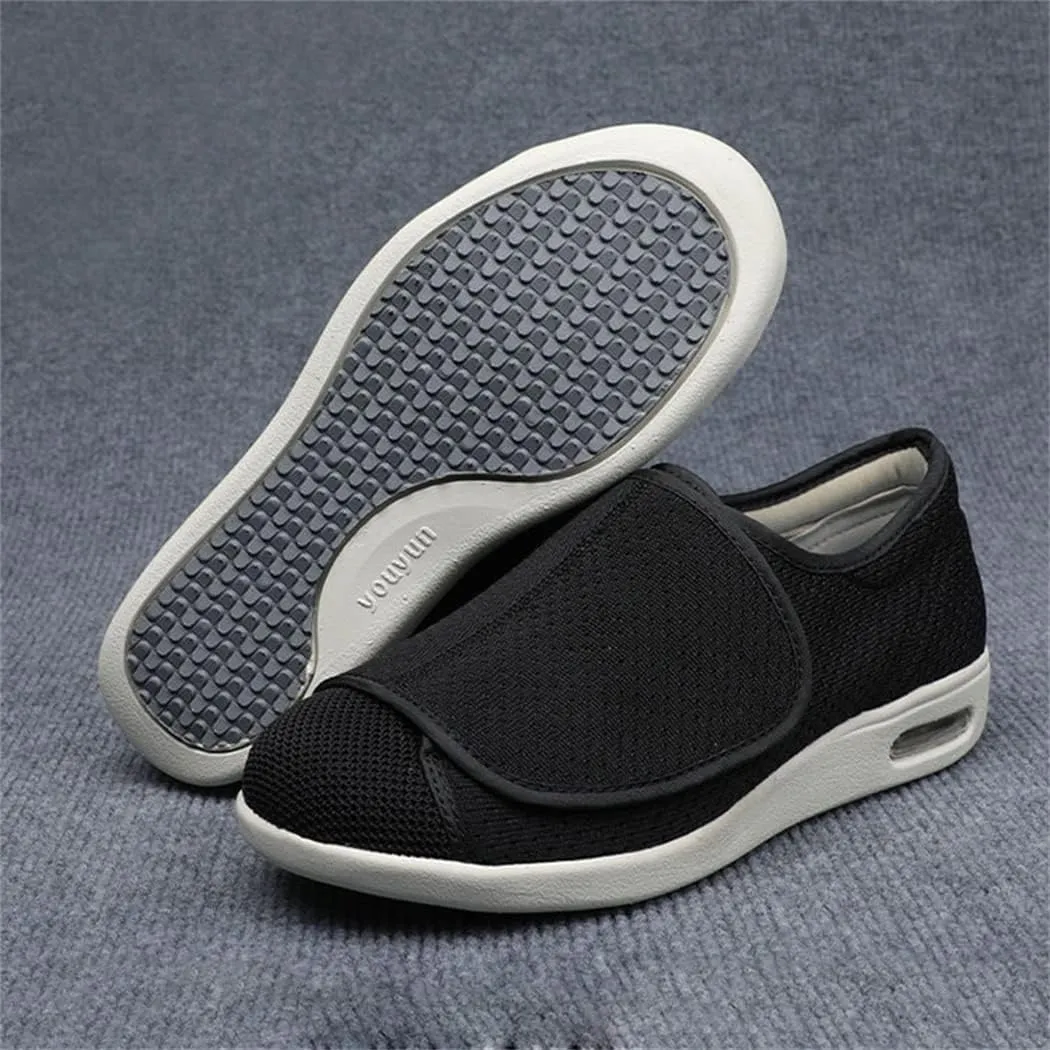Men Women Edema Shoes, Memory Foam Diabetic Slipper Unisex Outdoor Indoor Orthopaedic Slippers Anti-Skid Wide Fit Swollen Feet Shoes