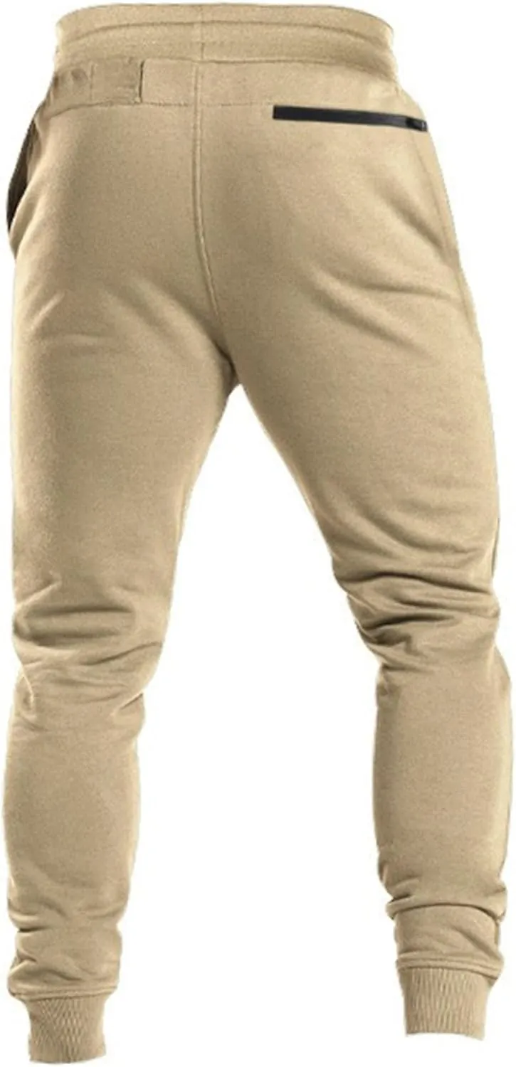 Men's Casual Solid Drawstring Workout Pants Breathable Baggy Outdoor Trousers Comfort Stretch Summer Sweatpants