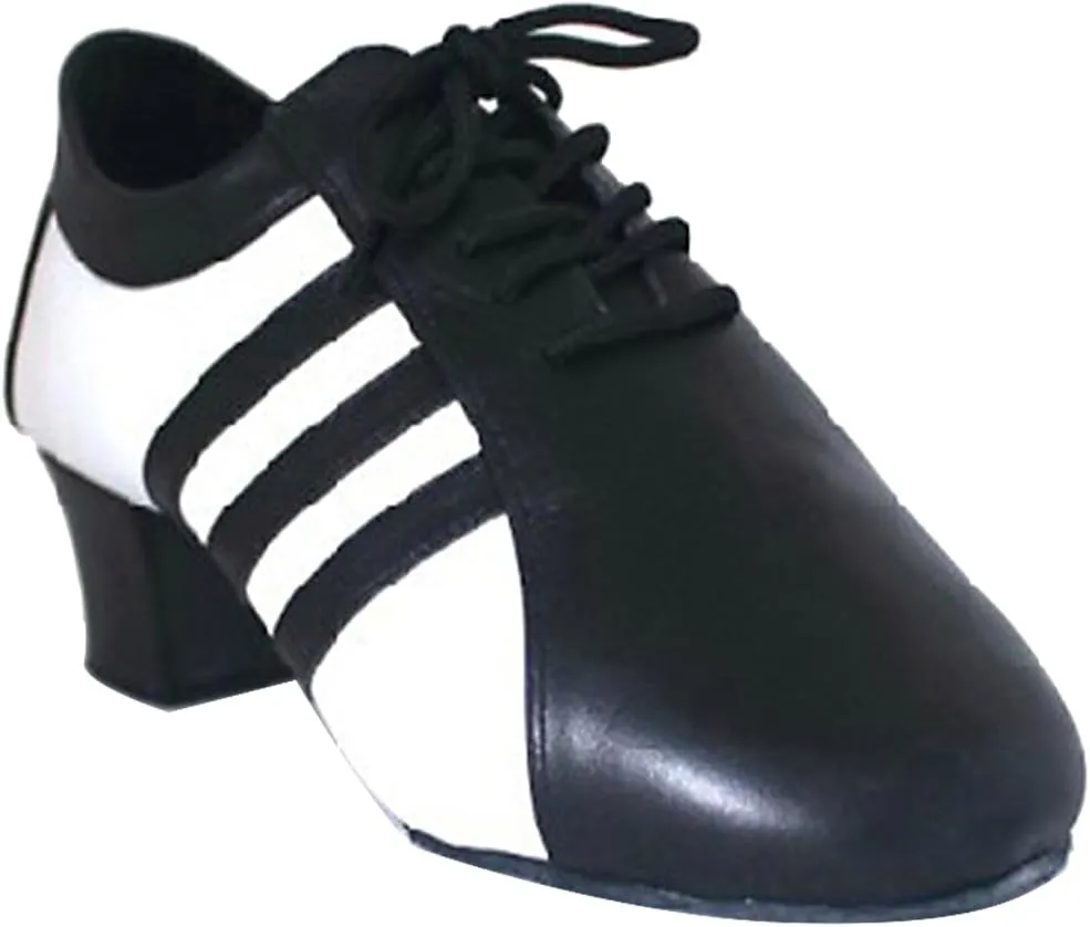 Mens Jazz Wedding Party Ballroom Tango Closed Toe Chacha Popular Dance Shoes, Black, 7.5
