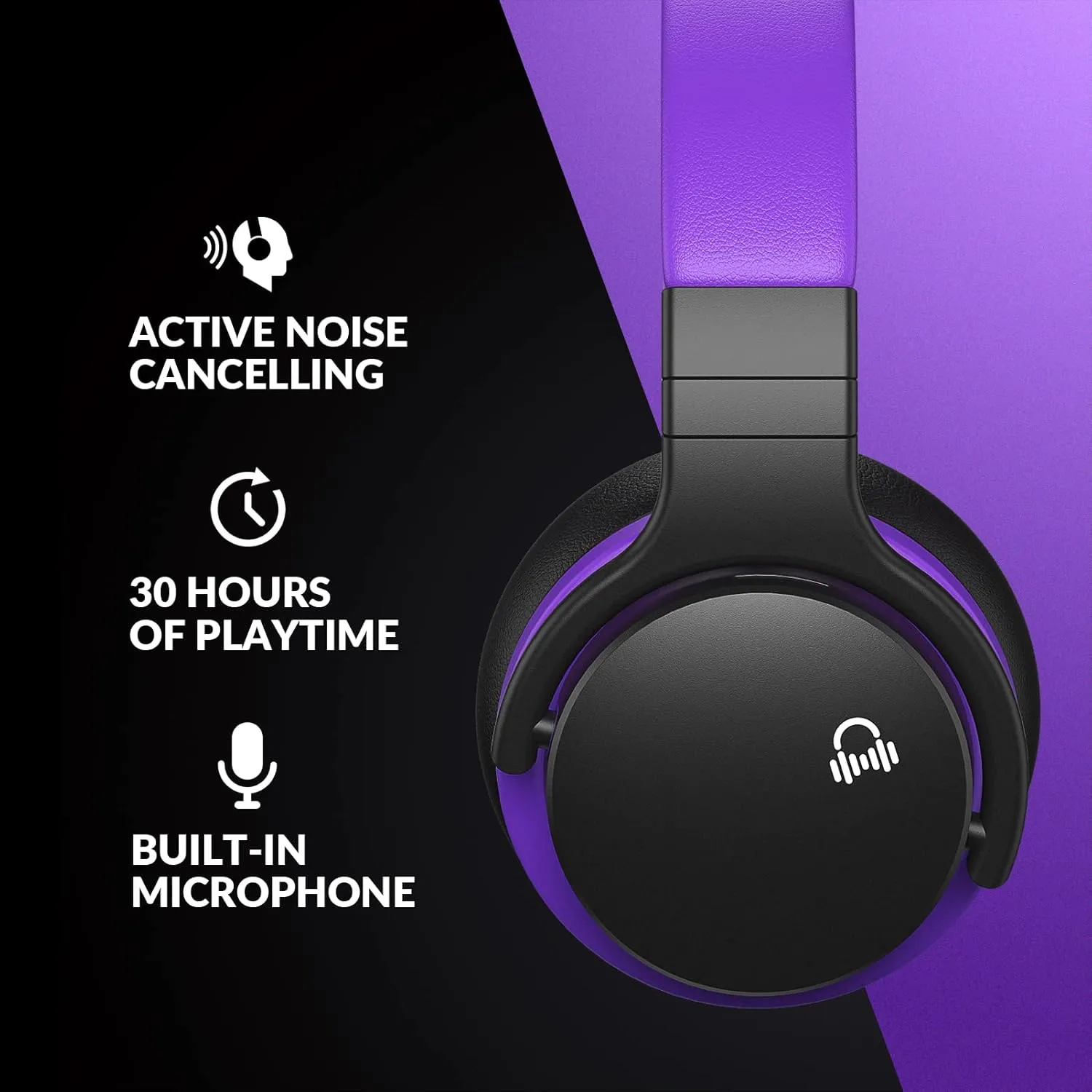 Million Sold Classic E7 Active Noise Cancelling Headphones with Upgraded HD Sound, Wireless Bluetooth Headphones Over The Ear Unequaled Comfort, Vivid Deep Bass, for Home Office Travel Birthday Gift