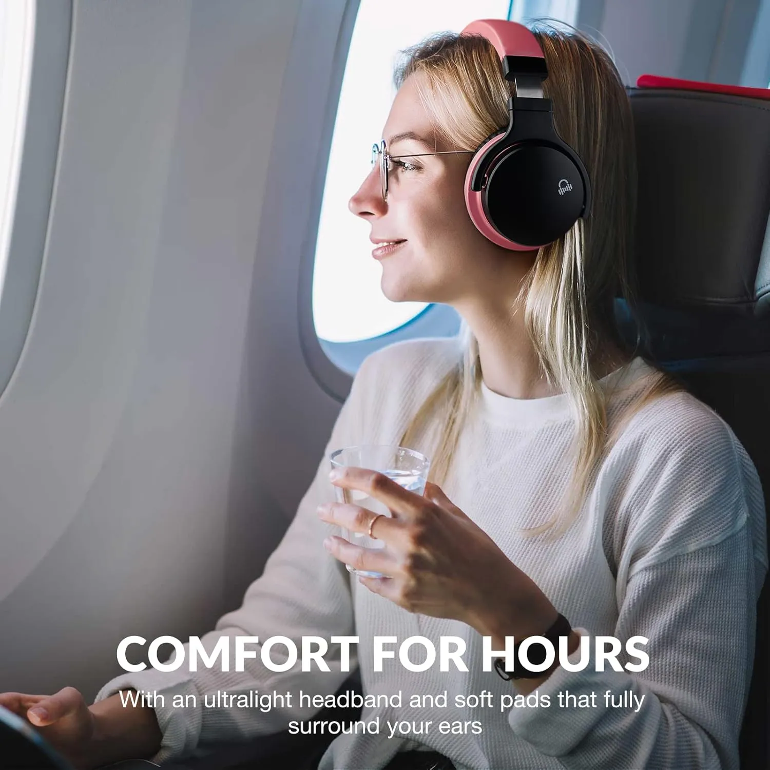 Million Sold Classic E7 Active Noise Cancelling Headphones with Upgraded HD Sound, Wireless Bluetooth Headphones Over The Ear Unequaled Comfort, Vivid Deep Bass, for Home Office Travel Birthday Gift
