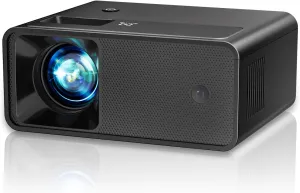 Mini Projector for iPhone, ELEPHAS 2025 Updated Portable Phone Projector, 1080P Supported Small Movie Projector, Compatible with Android/iOS, TV Stick, Laptop, HDMI/USB Interface