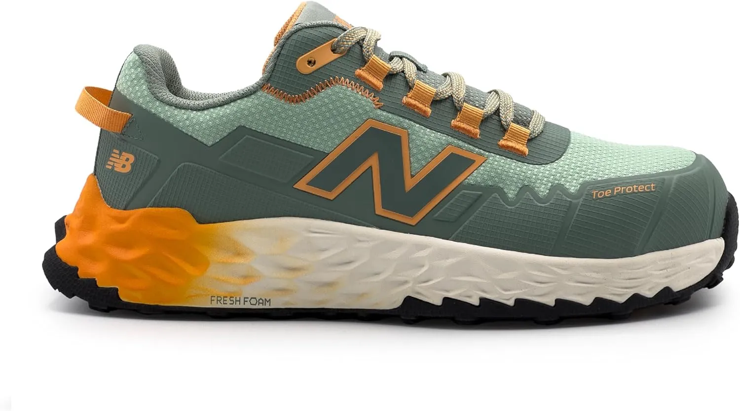 New Balance Fresh Foam Cremorne Composite Toe Safety Shoes for Women - Non Slip, Electrical Hazard - Wide, Aqua, Low Rise