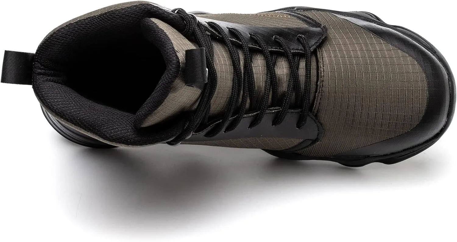 ORISTACO Steel Toe Tennis Boots Breathable Lightweight Athletic Work Safety Footwear