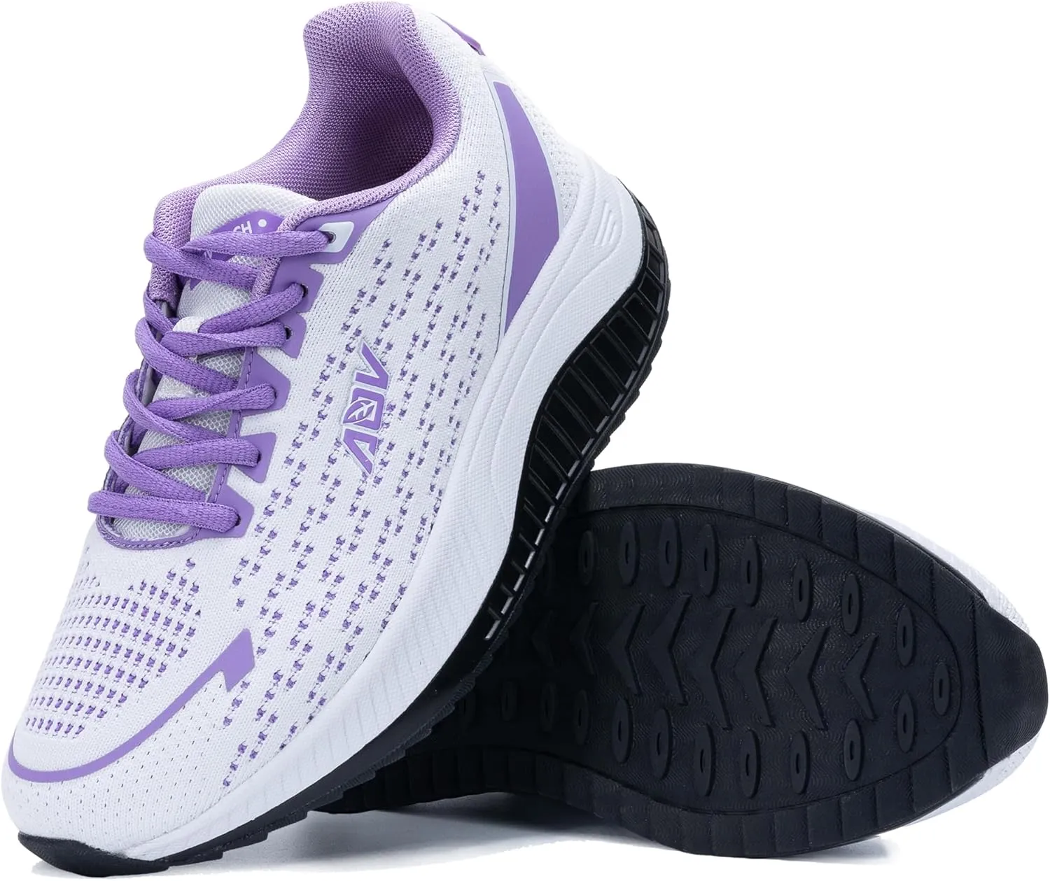 QAUPPE Women Walking Shoes with Arch Support, Orthotic Platform Sneakers Plantar Fasciitis Tennis Shoes Wide for Foot Pain Relief