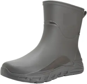 Rain Boots Rainboots Men's Mid Tube Water Shoes Waterproof Non Slip Rain Boots Kitchen Rubber Shoes Rain Boots For Outdoor
