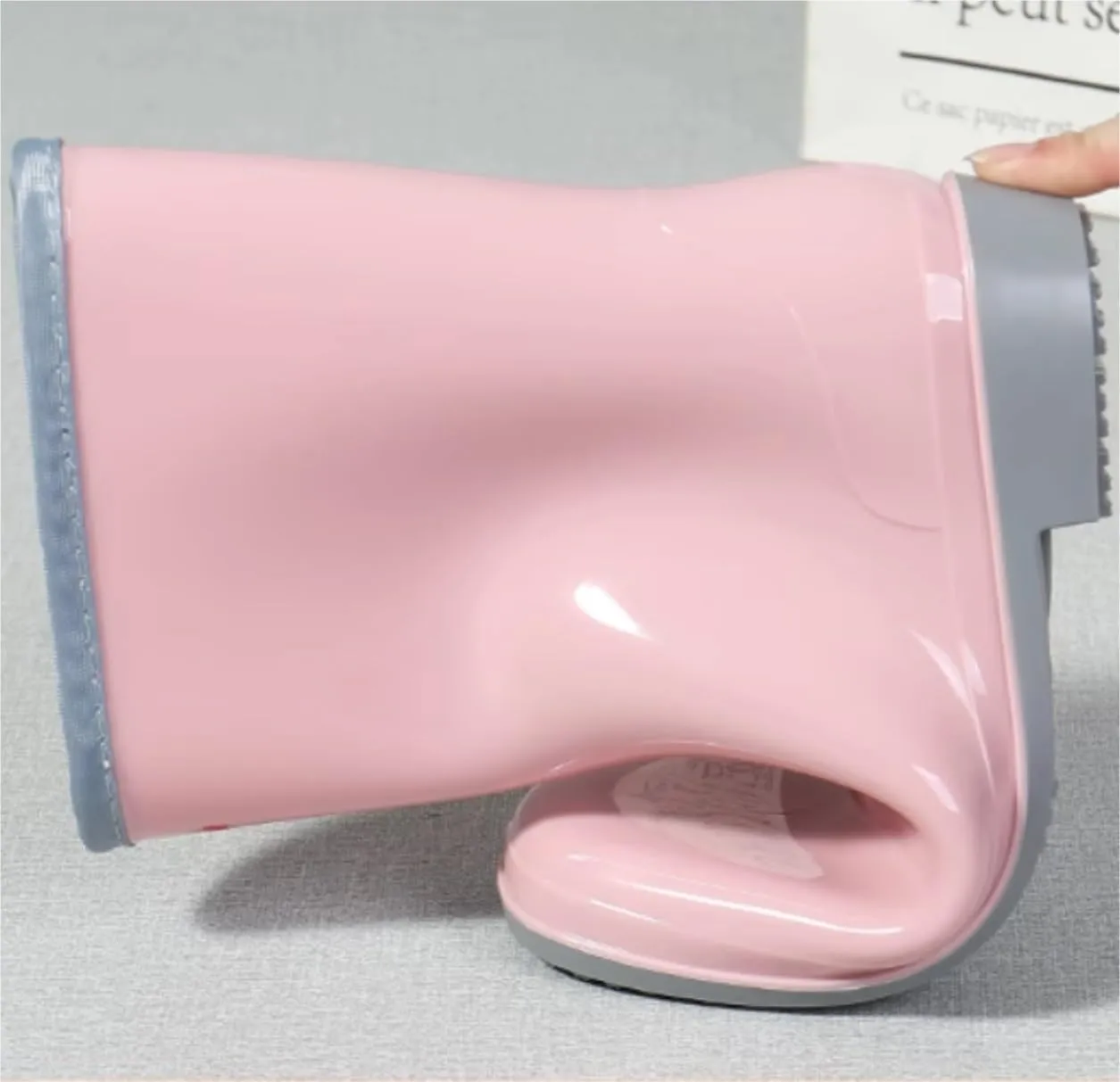 Rain Boots Rainboots Women's Outdoor Non Slip Water Shoes Waterproof Rain Boots Short Tube Rubber Shoes Rain Boots For Outdoor