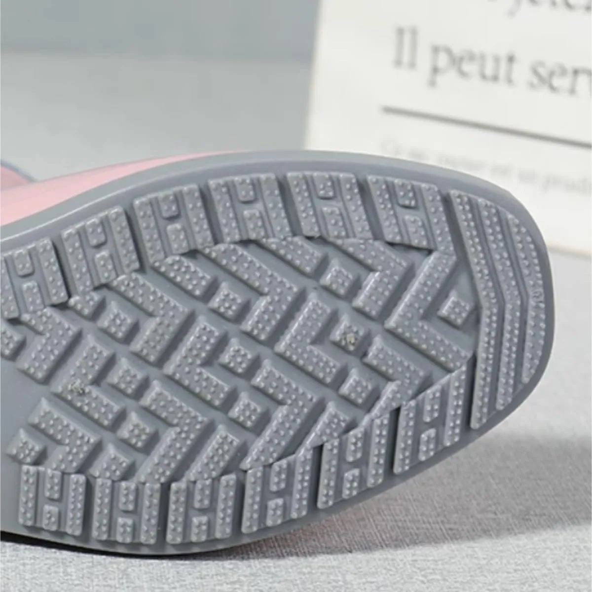 Rain Boots Rainboots Women's Outdoor Non Slip Water Shoes Waterproof Rain Boots Short Tube Rubber Shoes Rain Boots For Outdoor