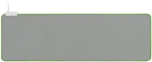 Razer Goliathus Extended Chroma Gaming Mouse Pad: Customizable Chroma RGB Lighting - Soft, Cloth Material - Balanced Control & Speed - Non-Slip Rubber Base - Mercury White