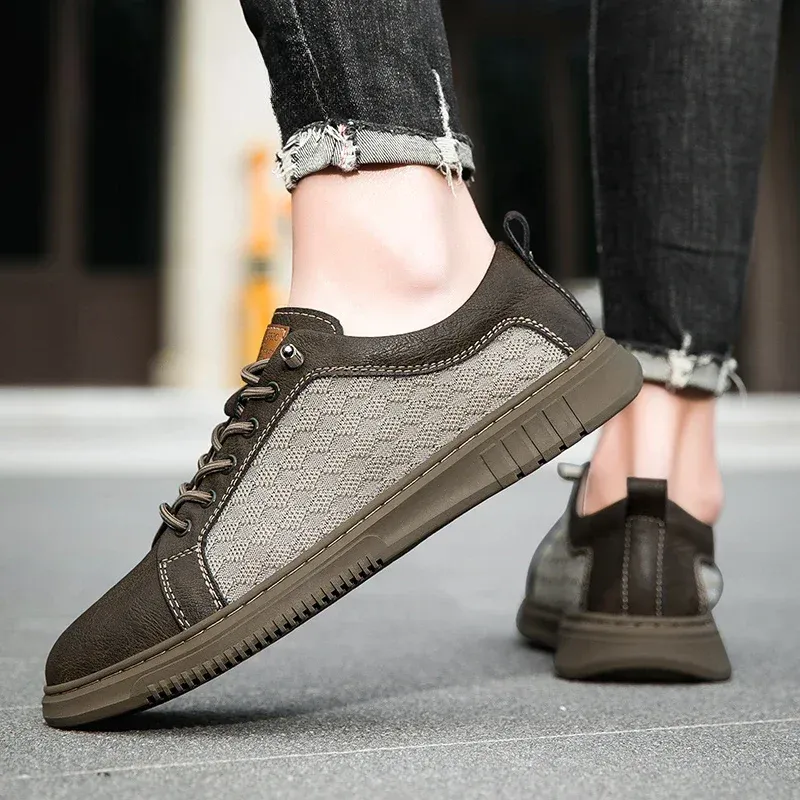 Reid Weston Leather Sneakers