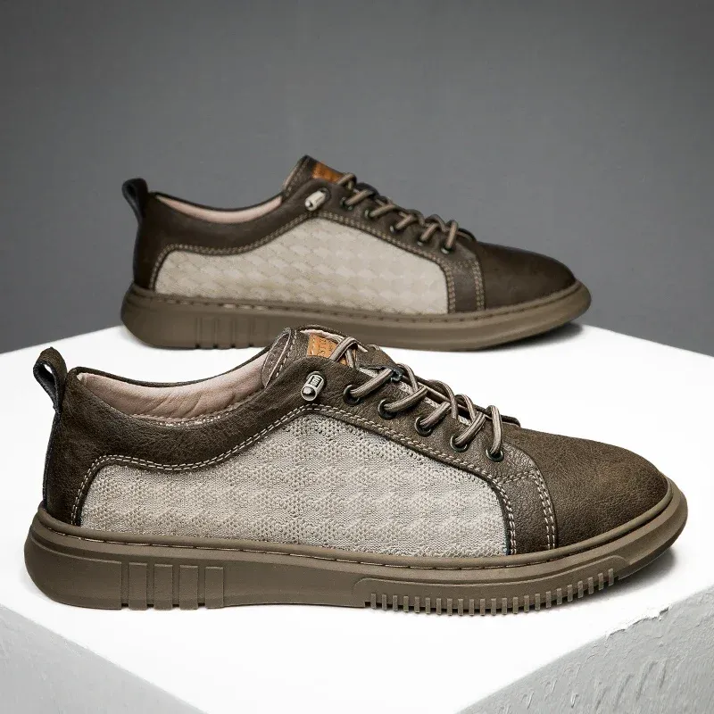 Reid Weston Leather Sneakers