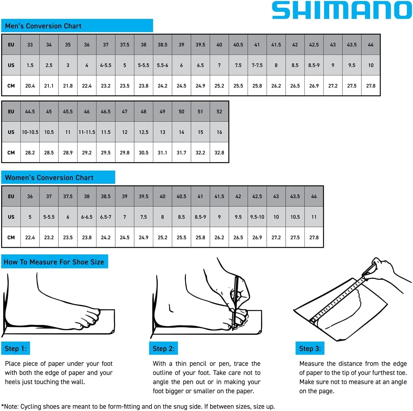 SHIMANO SH-RC302W Bicycle Shoes