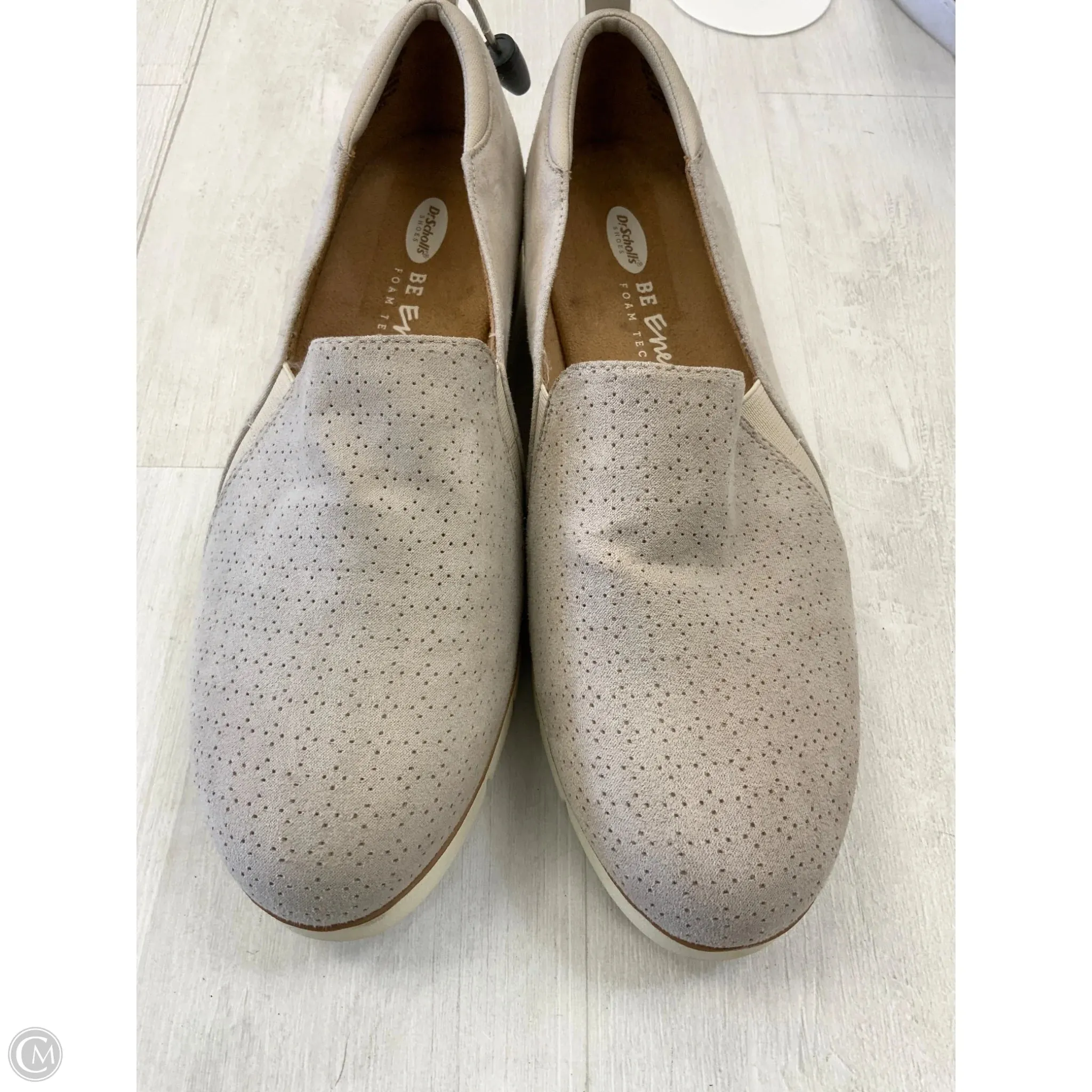 Shoes Sneakers By Dr Scholls In Beige, Size: 9