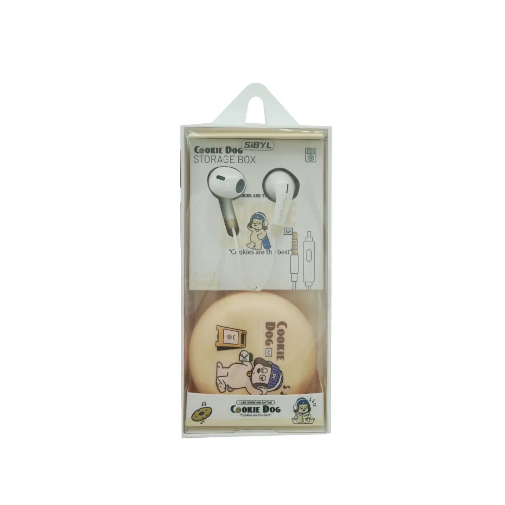 SIBLY Wired Earphone 3.5mm E-341 (120cm)