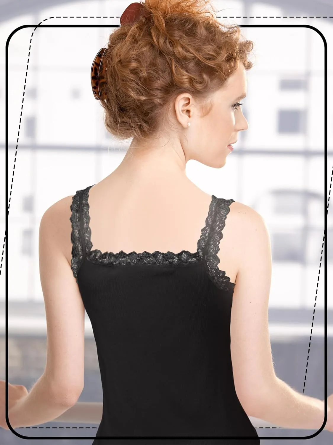 Sintege 3 Pcs Women's Lace Patchwork Tank Top Lace Camisole Tank Sleeveless Cami Crop Lacework Trim Y2k Tops