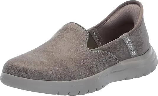 Skechers Women's Slip on Loafer Taupe