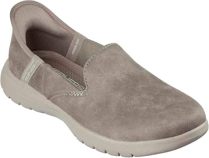 Skechers Women's Slip on Loafer Taupe
