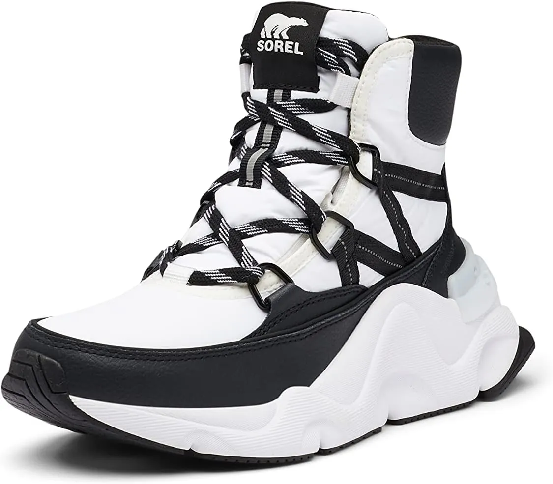 Sorel Women's Kinetic RNEGD Storm Boot  Waterproof Textile & PU Leather Winter Boots
