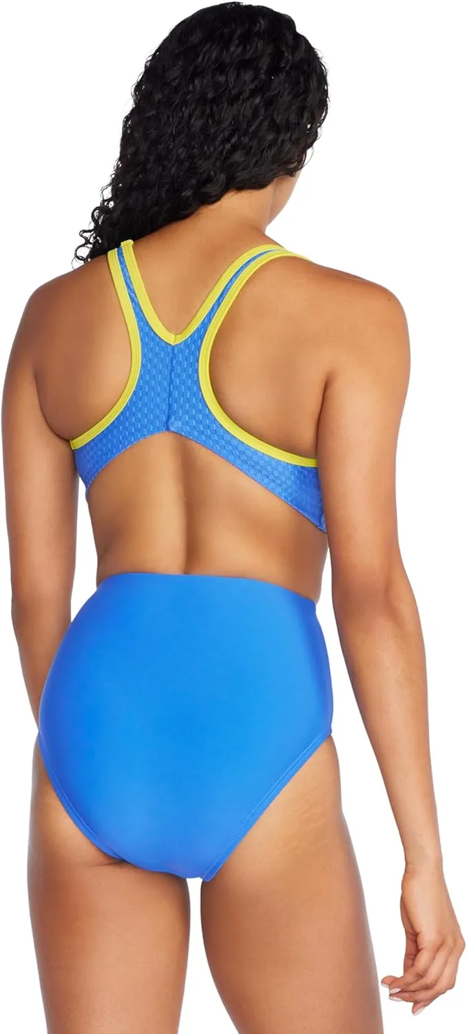 Speedo Women's Swimsuit One Piece Racerback Cut Out