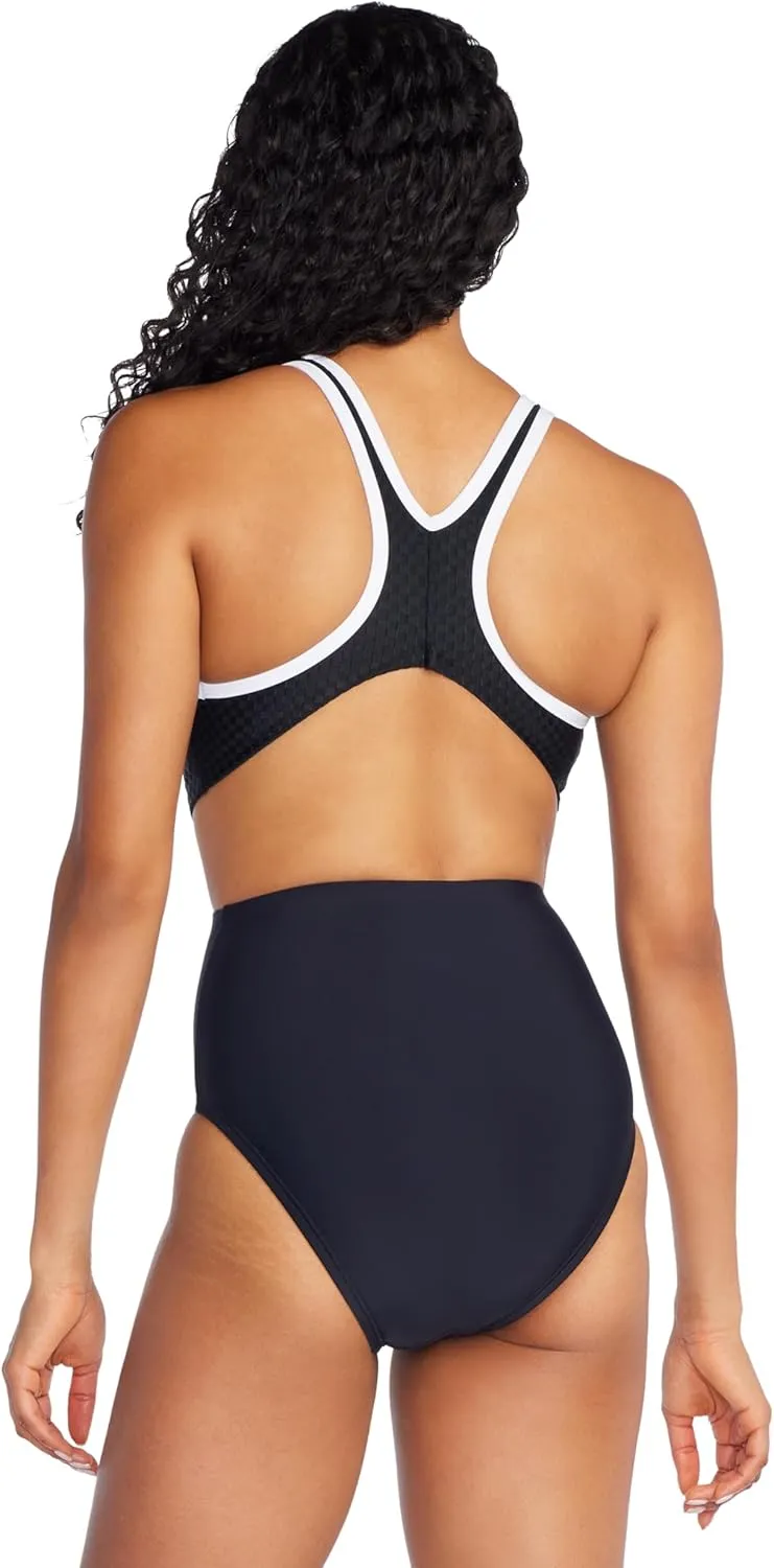 Speedo Women's Swimsuit One Piece Racerback Cut Out