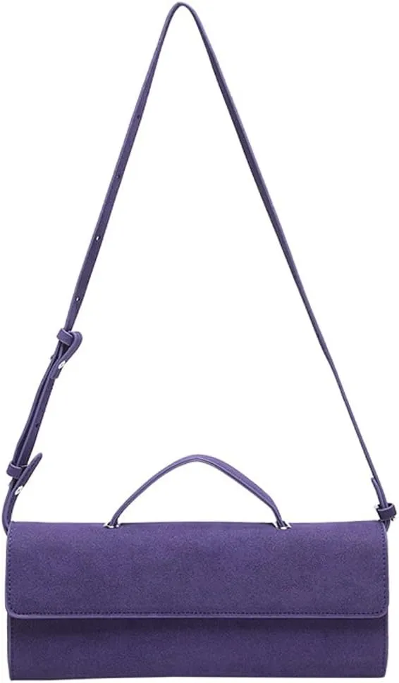 Suede Evening Clutch Purse Women Evening Bag Shoulder Handbag Crossbody Bag Clutch Evening Bags Party Prom Wedding