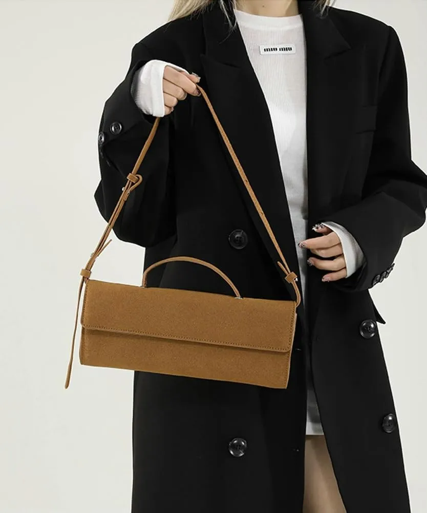 Suede Evening Clutch Purse Women Evening Bag Shoulder Handbag Crossbody Bag Clutch Evening Bags Party Prom Wedding